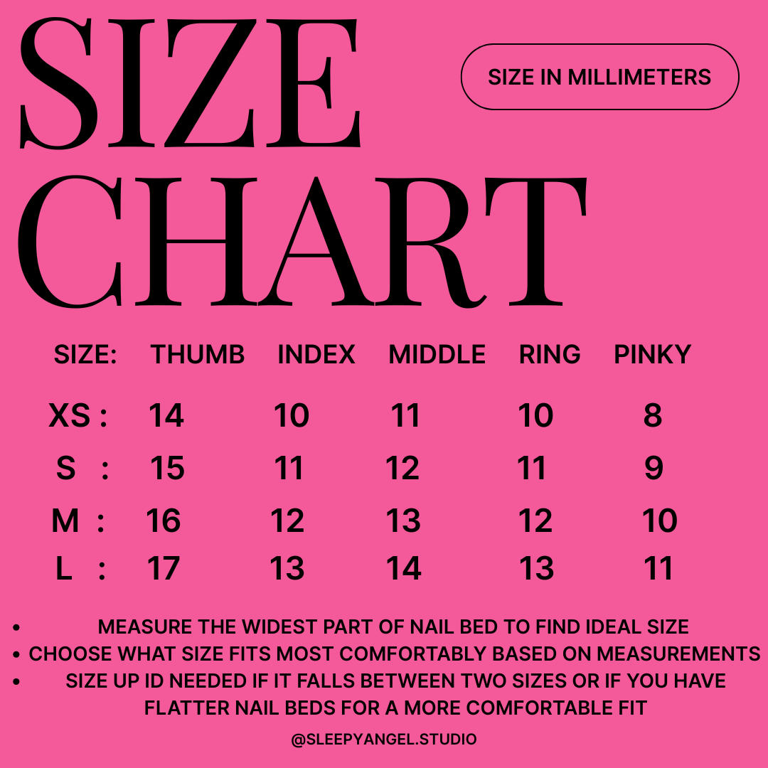 Blush Kitty Press Ons