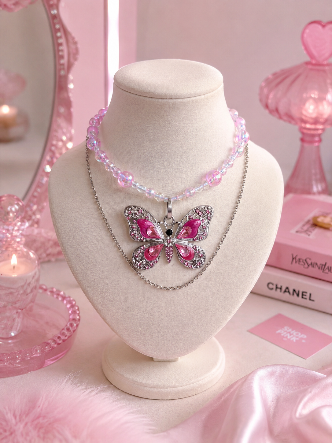 Butterfly Babe Choker Necklace