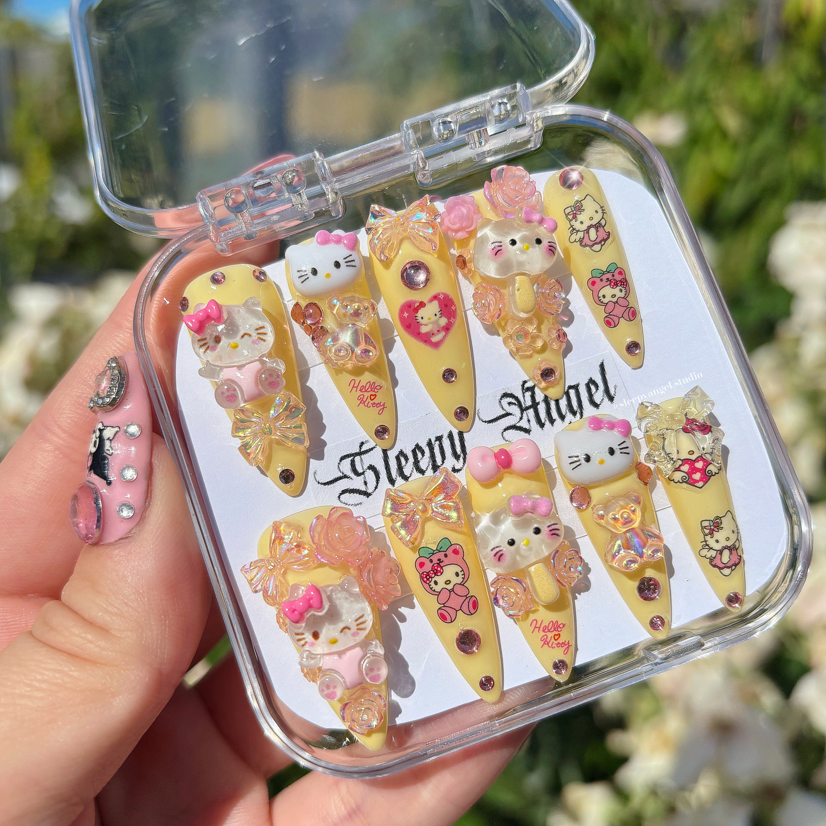 Butter Kitty Press Ons