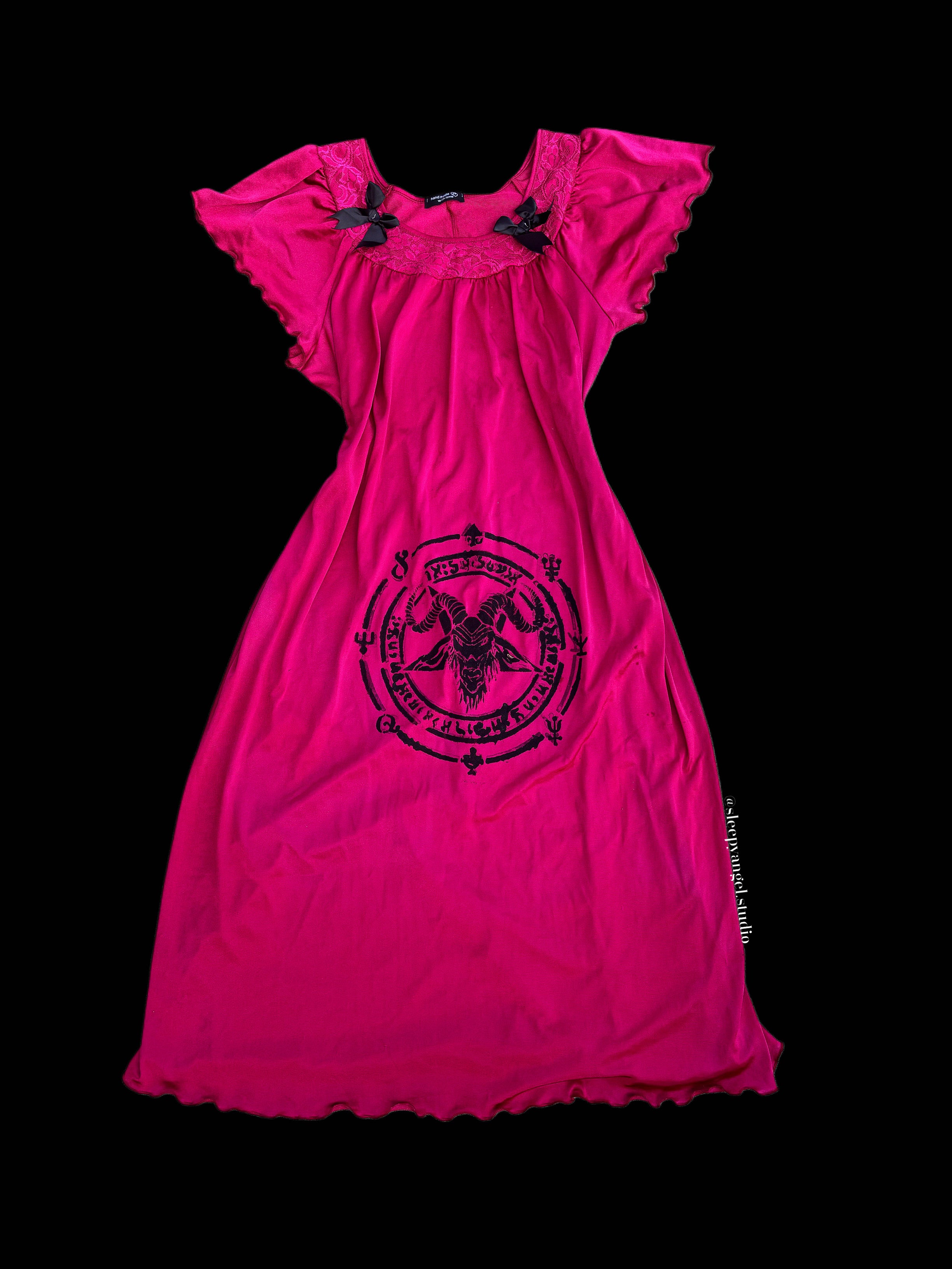 Crimson Ritual Dress