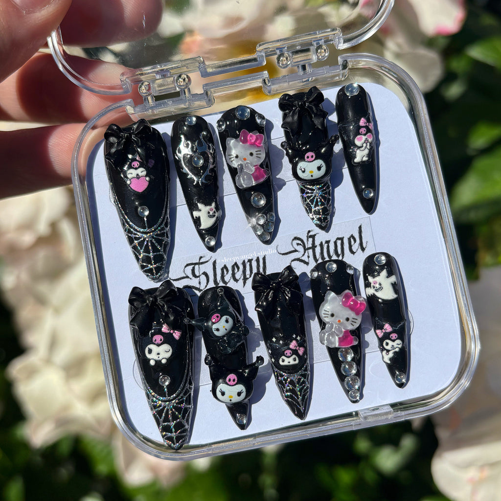 Gothic Princess Press Ons