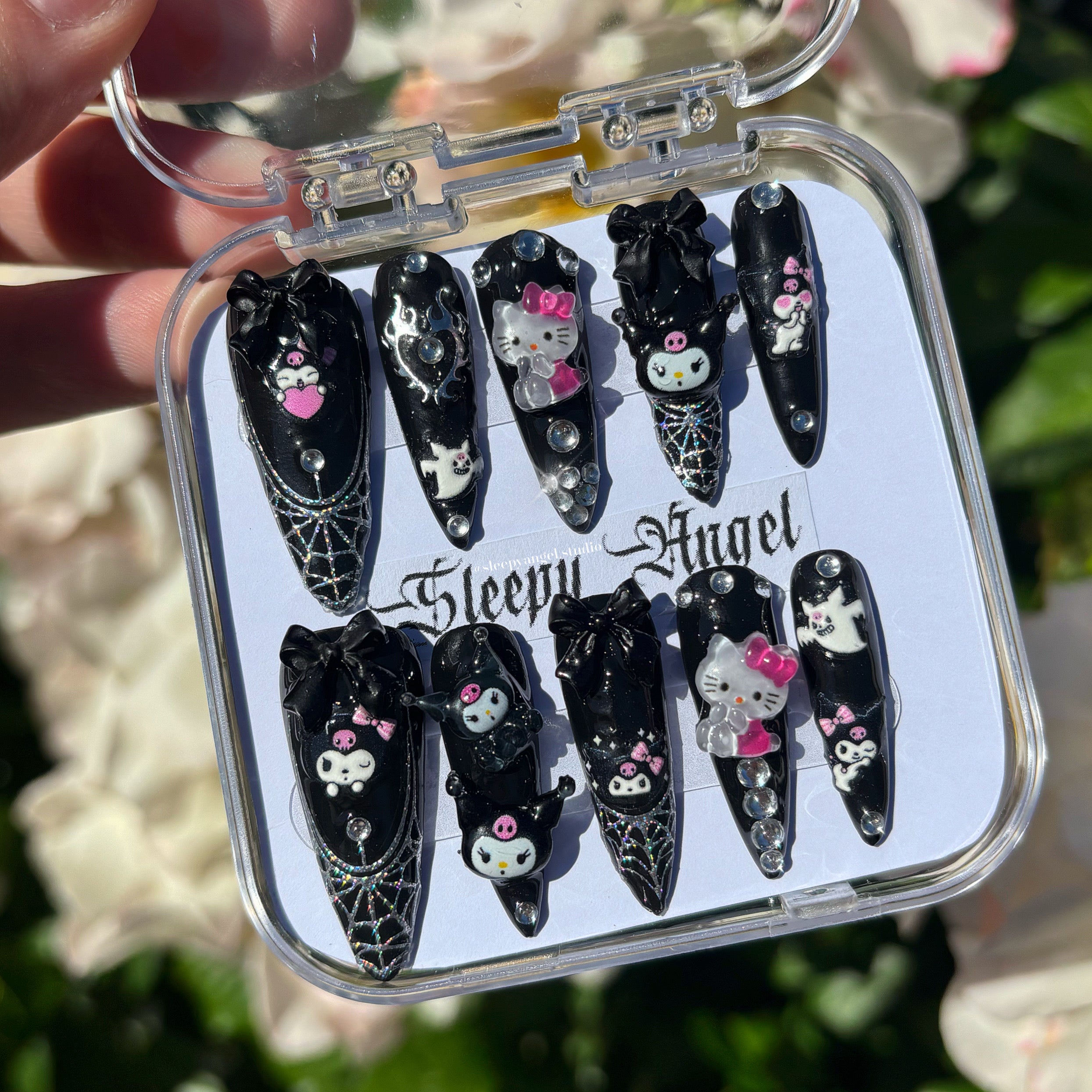 Gothic Princess Press Ons