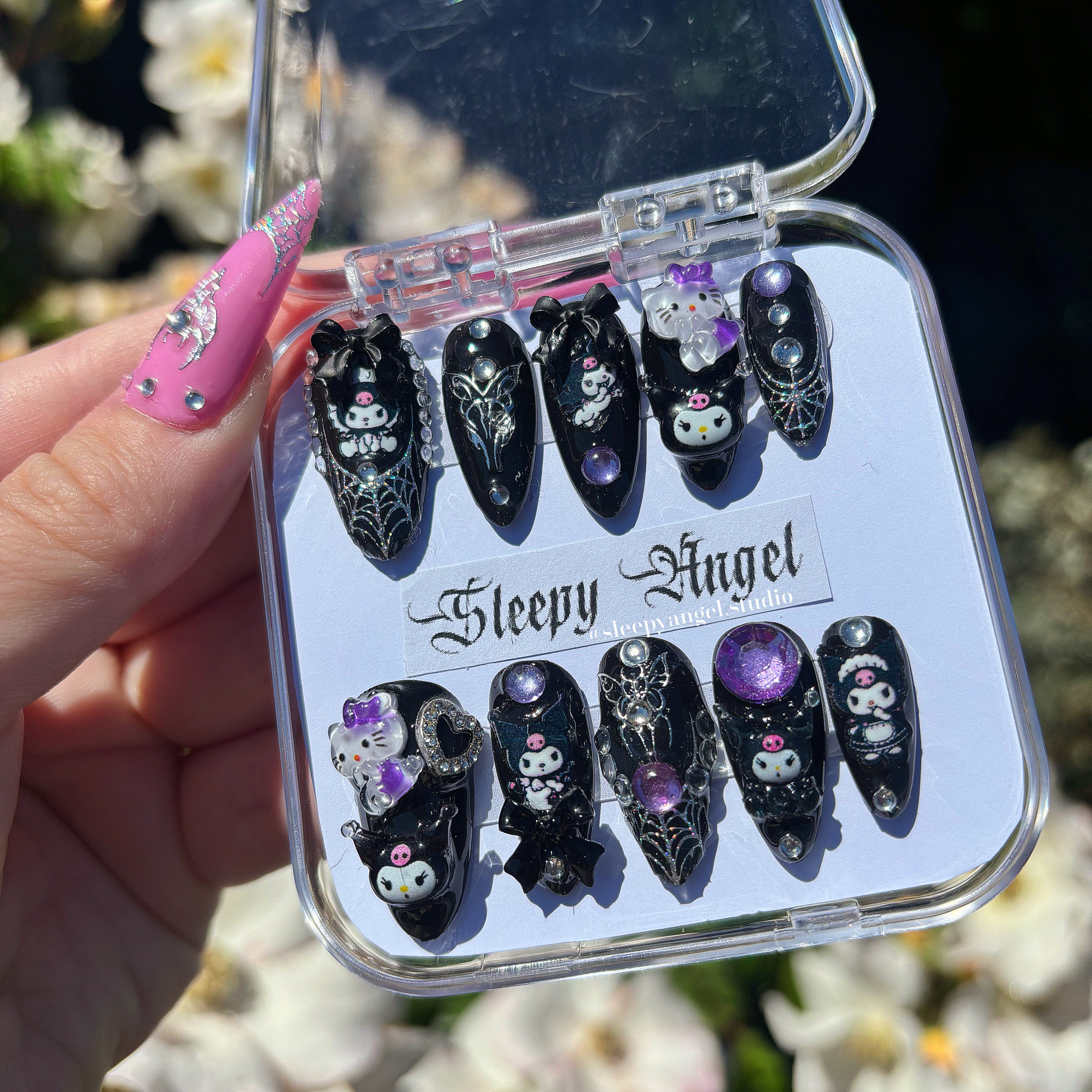 Gothic Cutie Press Ons