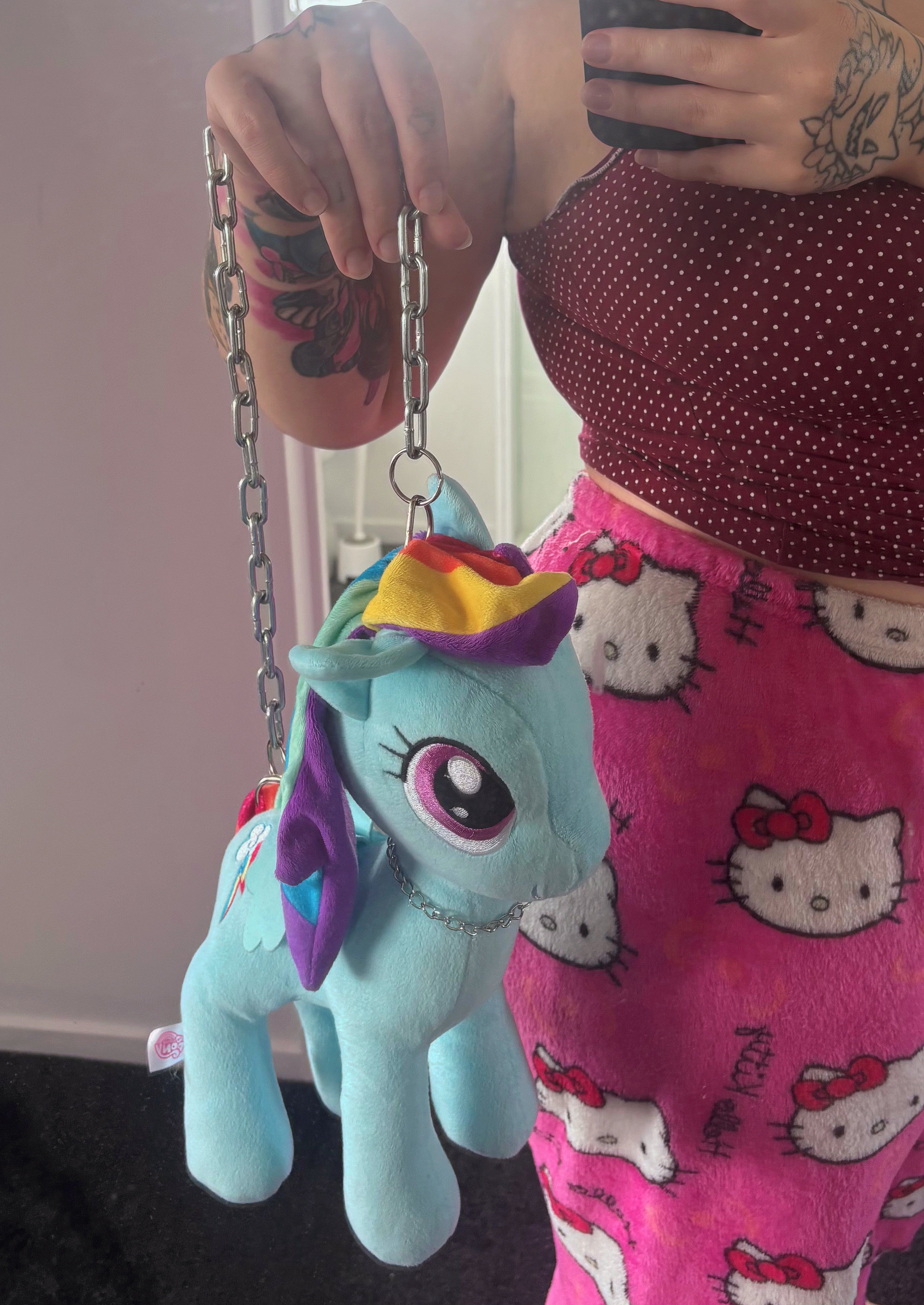 Rainbow Dash Plush Bag