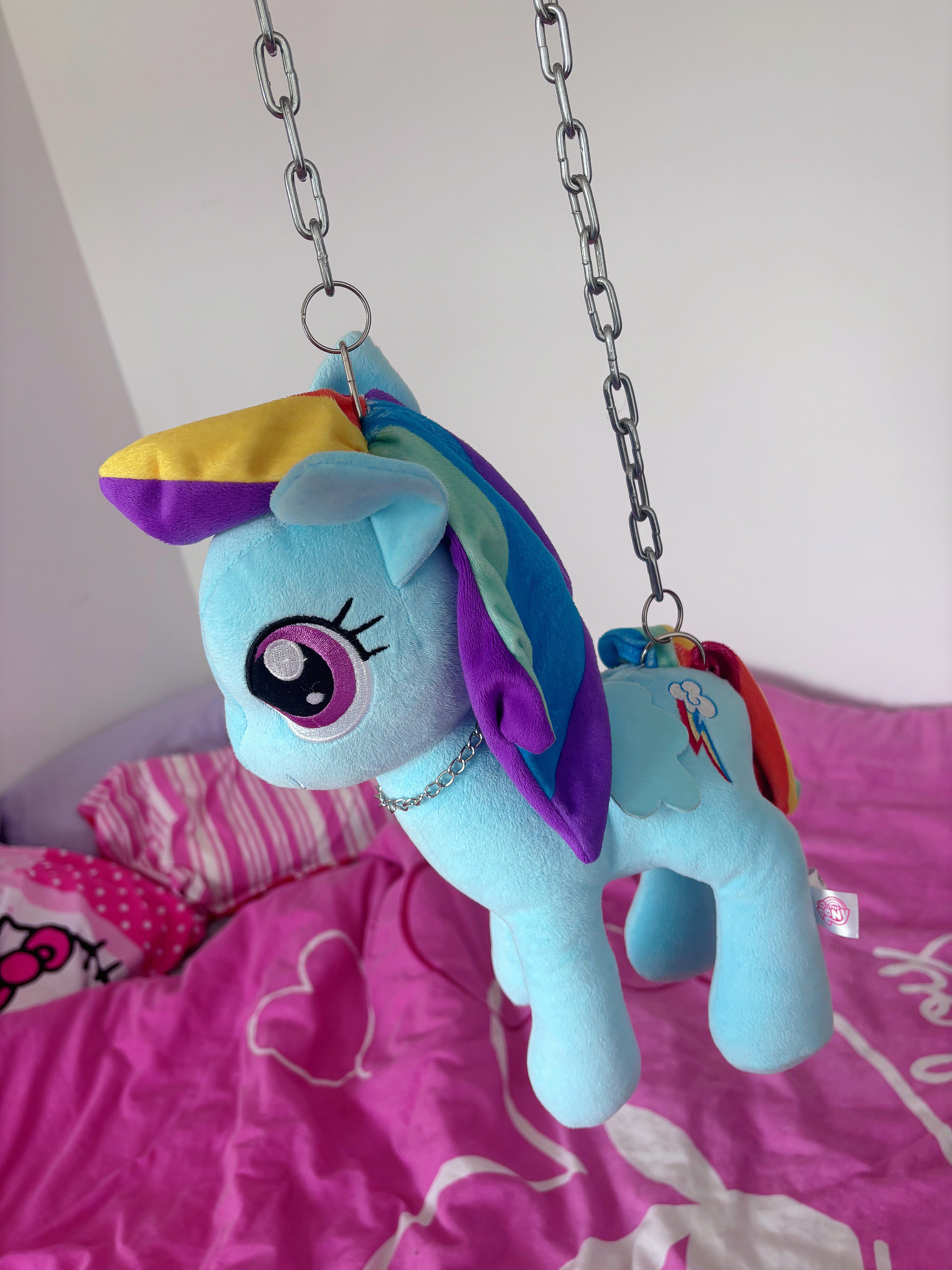 Rainbow Dash Plush Bag