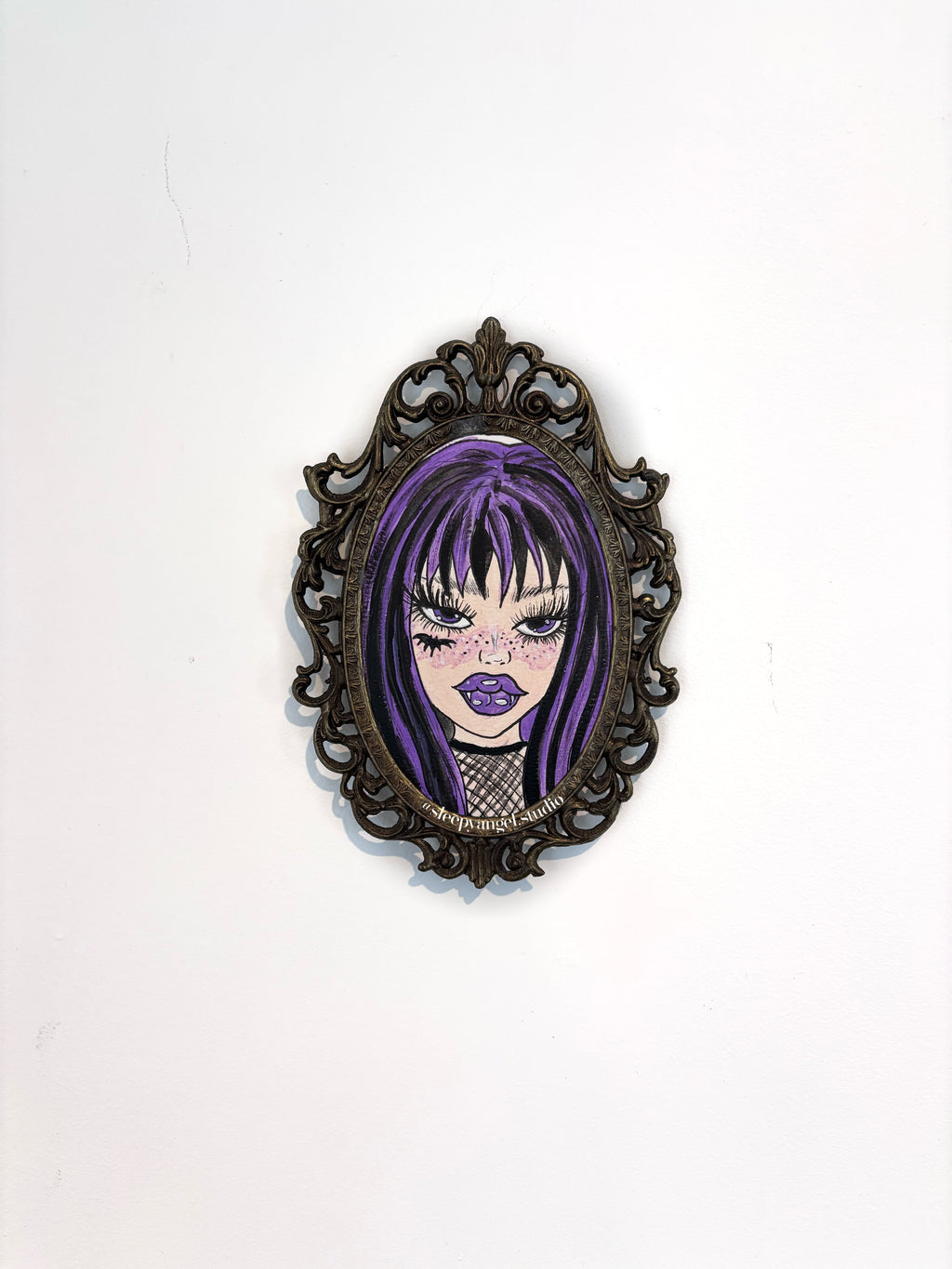 Batty Babe - OOAK Original Painting