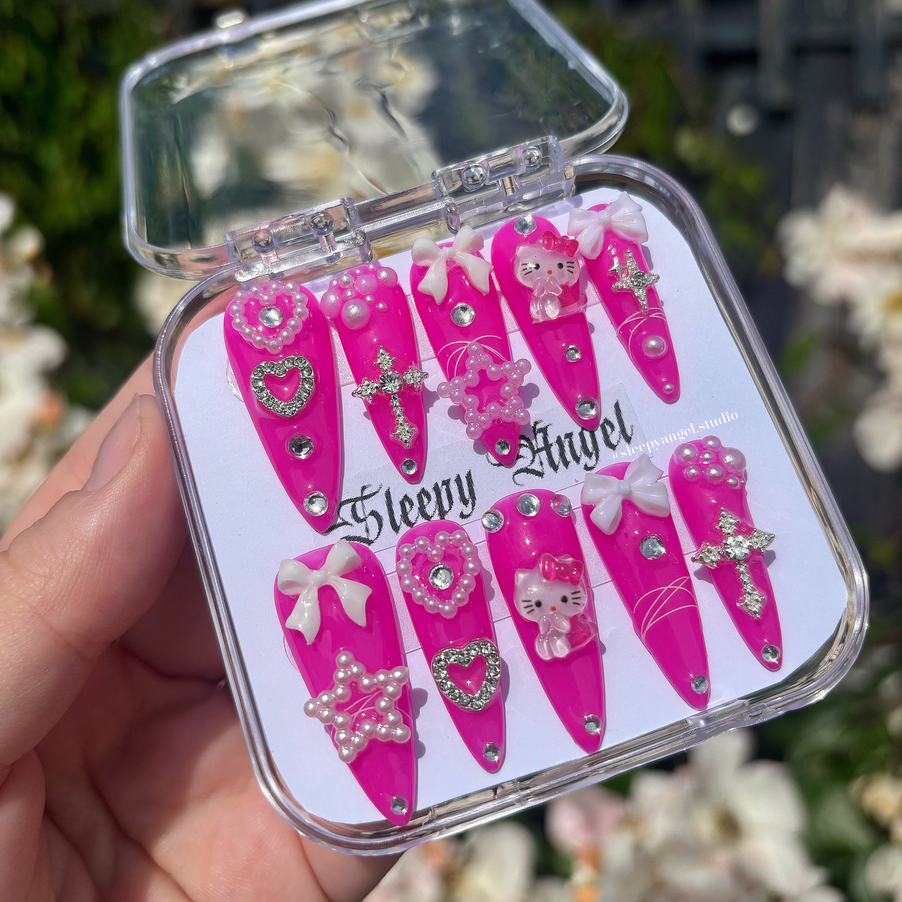 Hello Baddie Press Ons