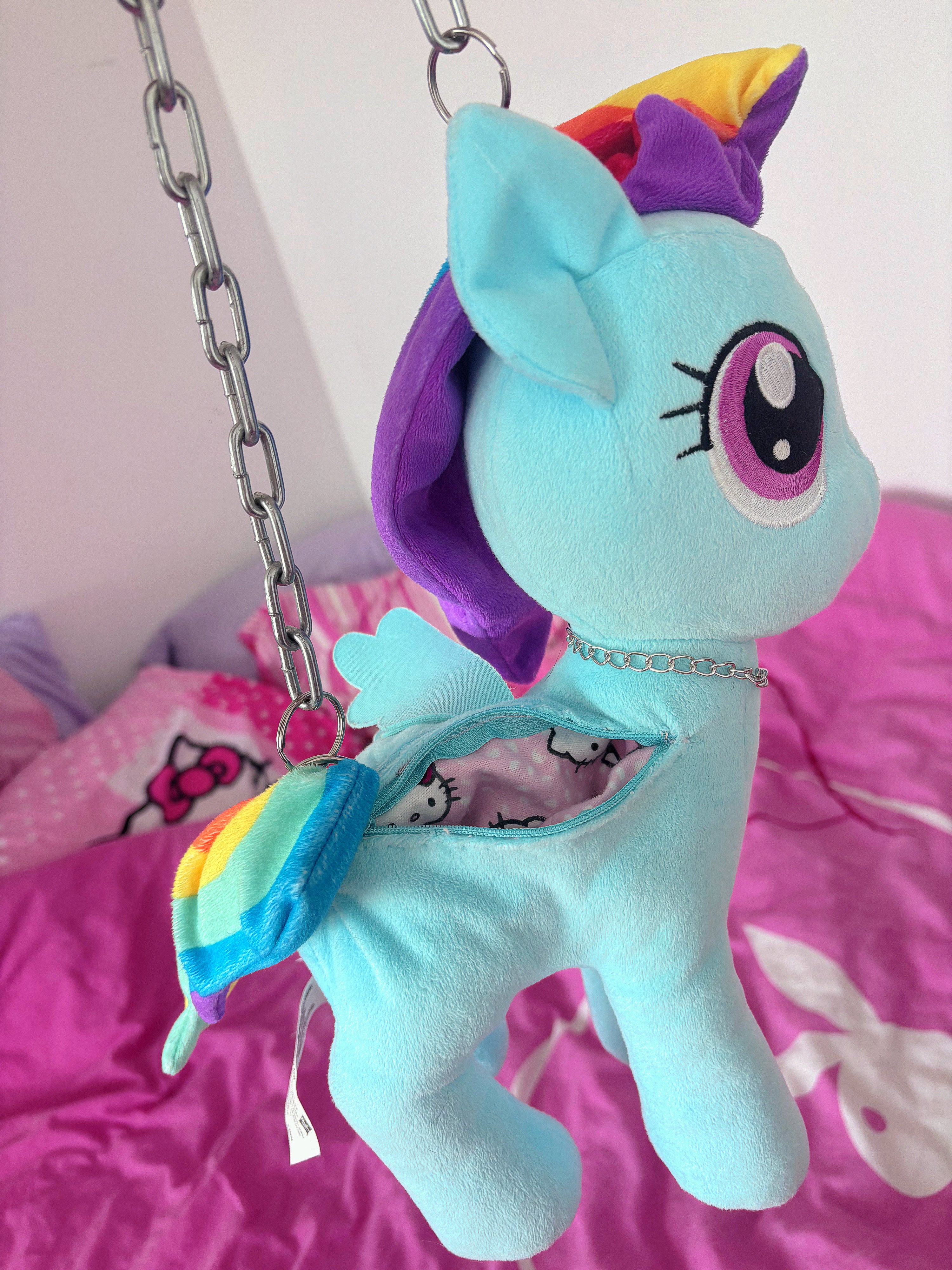 Rainbow Dash Plush Bag